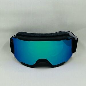 Smith Squad Snow Goggles Black ChromaPop Everyday Green Mirror + Clear Lens